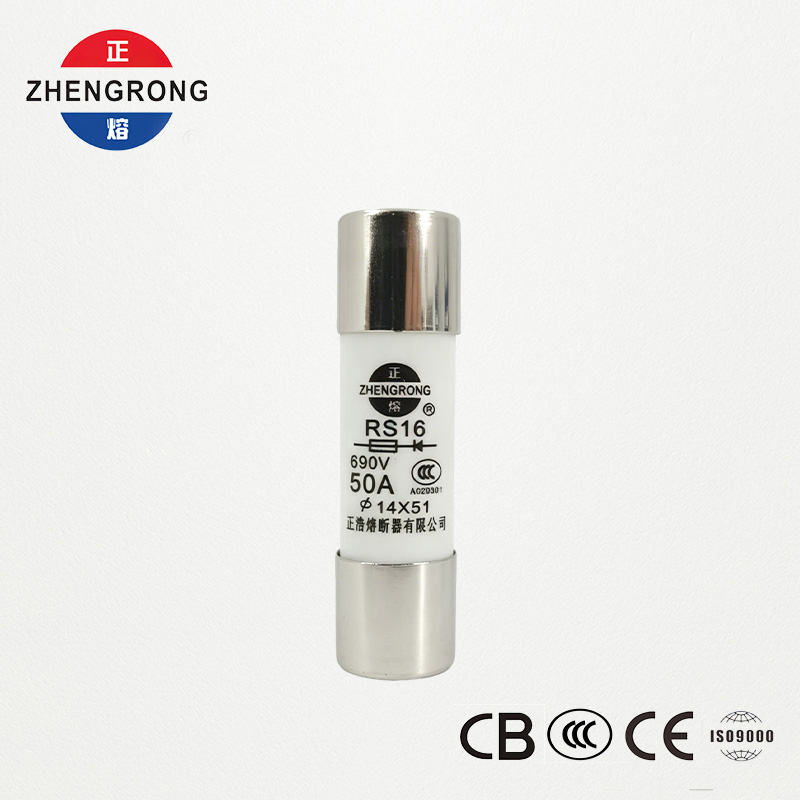 Sekering Kapasitas Pemutusan Tinggi RS16 14*51mm 500V 50A