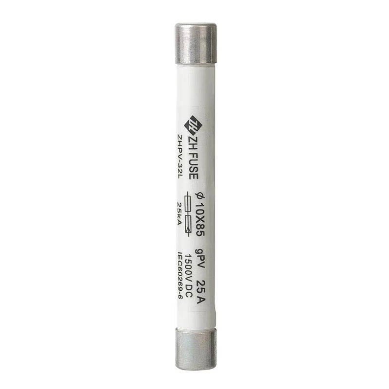 1500V DC 25A 10x85mm Tautan sekering pv surya
