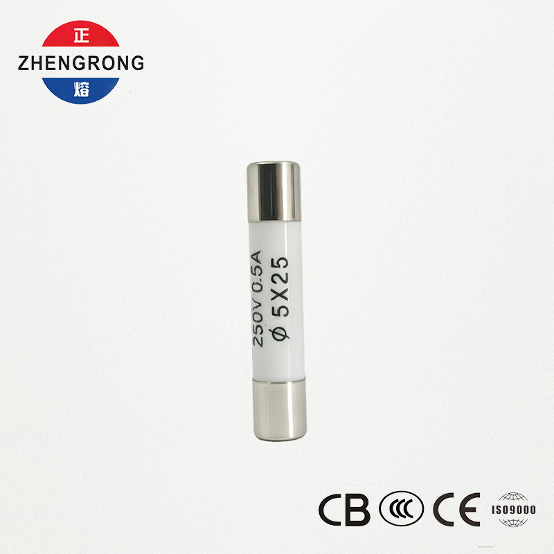 Sekering 5x25mm R055 0,5A Berkualitas Tinggi untuk Pembeli Grosir