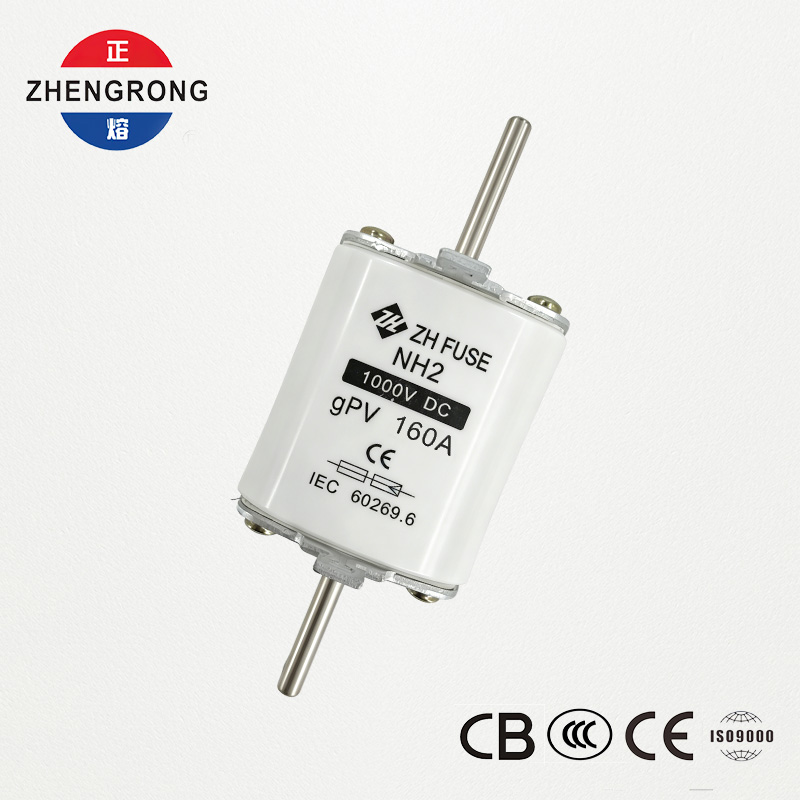 Tautan Sekering Fotovoltaik NH2 160A 1000V DC gPV - Bersertifikat IEC 60269.6
