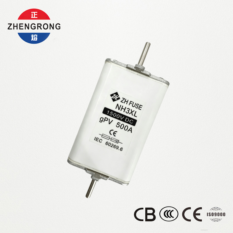 Tautan Sekering Fotovoltaik NH3XL 500A 1500V DC gPV - Bersertifikat IEC 60269.6