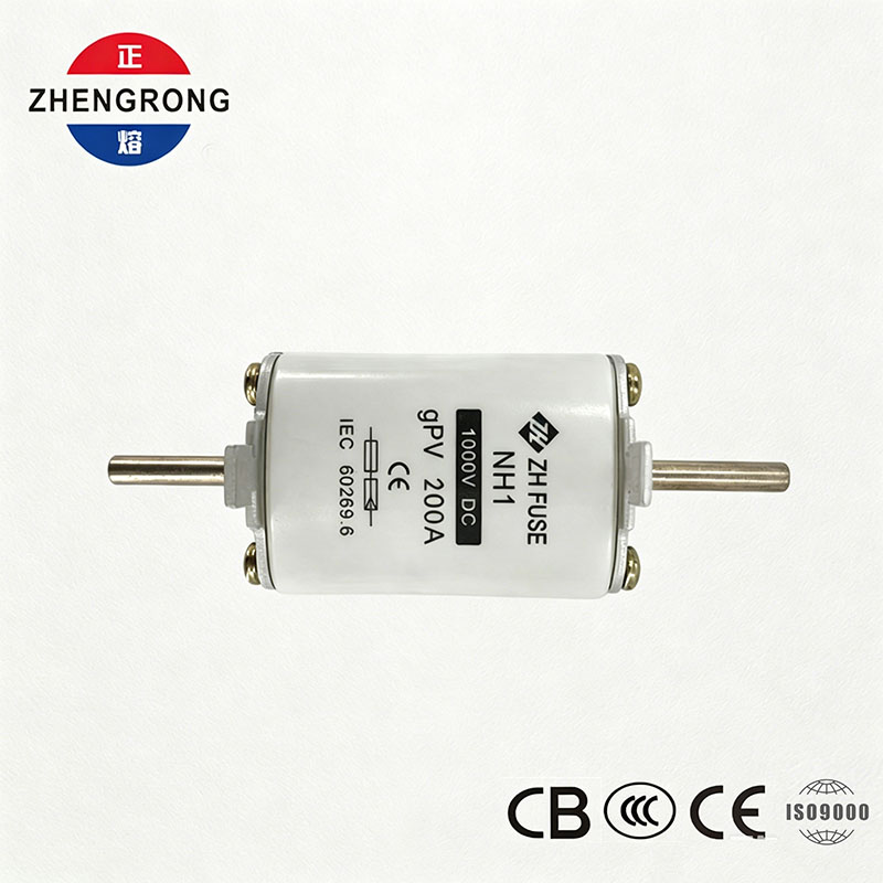 Sekering PV DC NH1 200A 1000V | CE & IEC 60269.6 Disetujui untuk Rangkaian Tenaga Surya