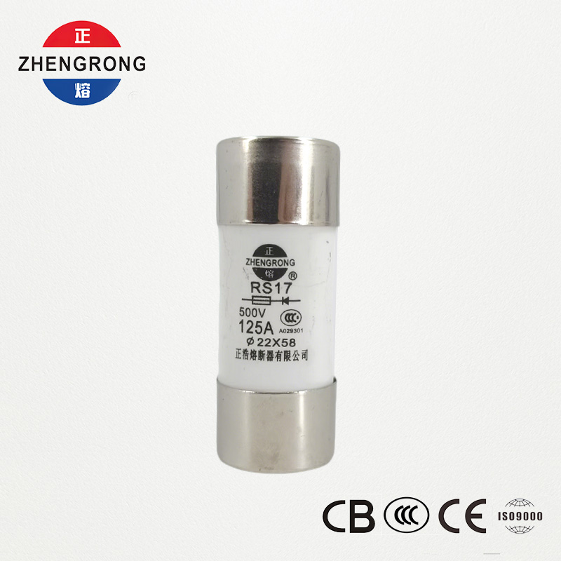 Sekering Aksi Cepat Silinder RS17 125A 500V | 22*58mm | Bersertifikat CCC