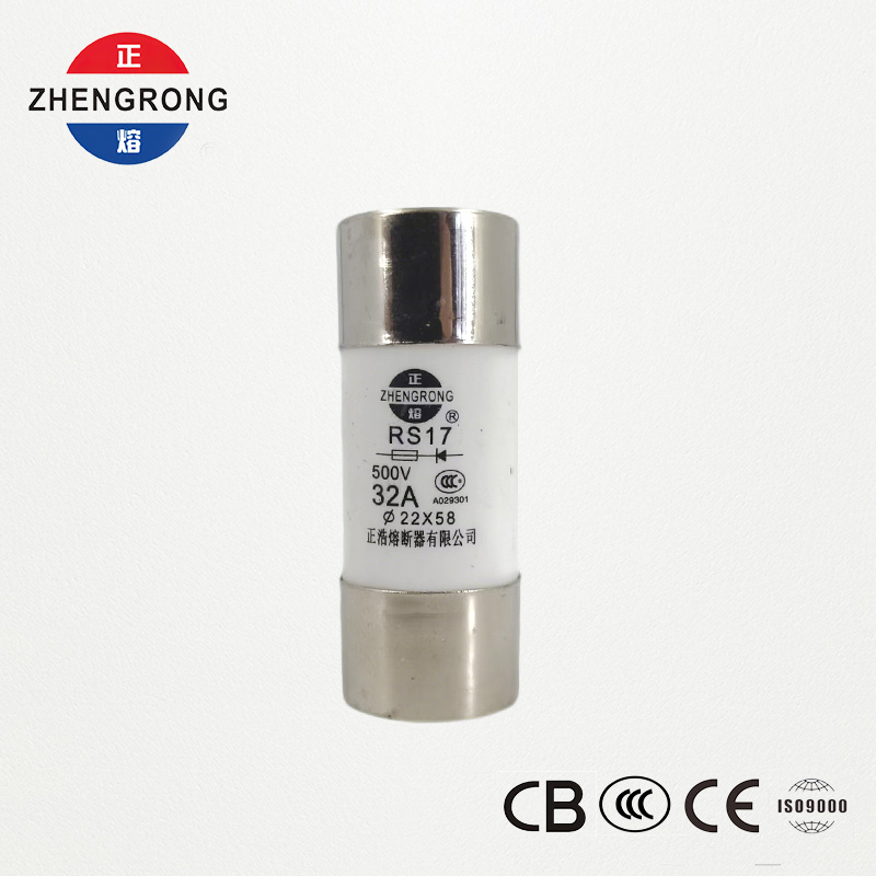Sekering Aksi Cepat Silinder RS17 32A 500V | 22*58mm | Bersertifikat CCC