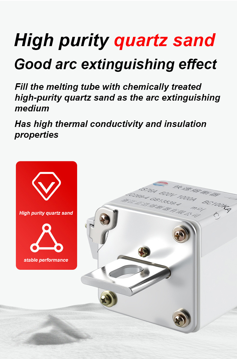 Tautan Sekering RS76A 600V 100A BC100KA