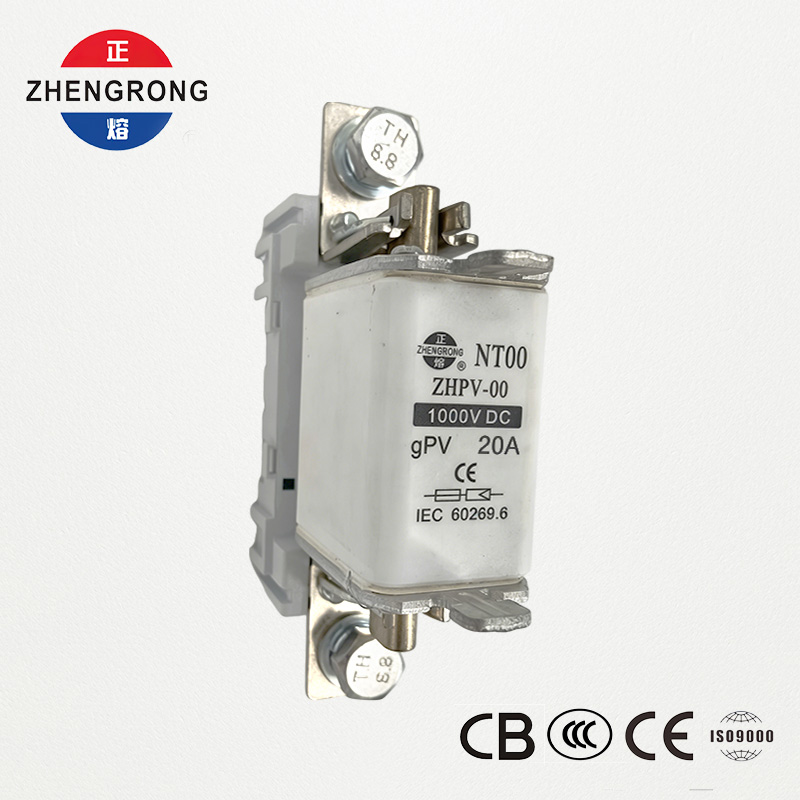 Sekering Perlindungan Fotovoltaik ZHPV-00 20A 1000V DC - Bersertifikat CE